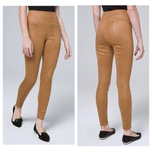 White House Black Market Snake Ultra Suede Legging 8